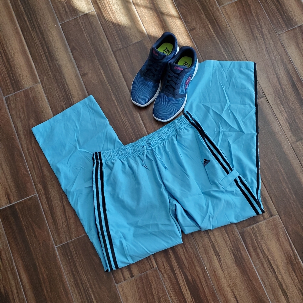 Blue Adidas Jogging Pants